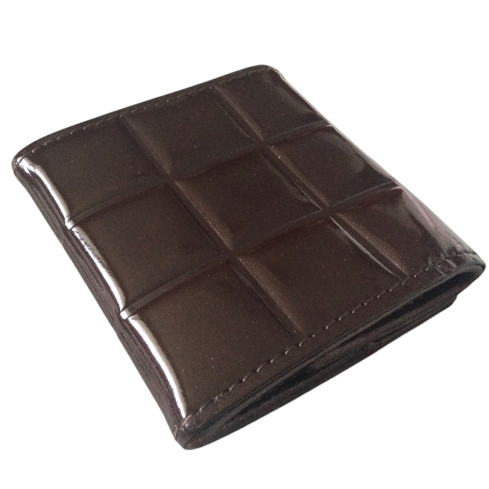 Chanel Patent Leather Chocolate  Bar Coin Purse - Picture 6 of 9